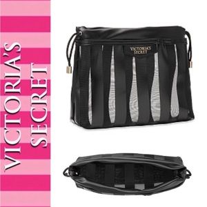 🆕🆚🖤 Legacy Mesh Drawstring Tote Pouch VSB Black
